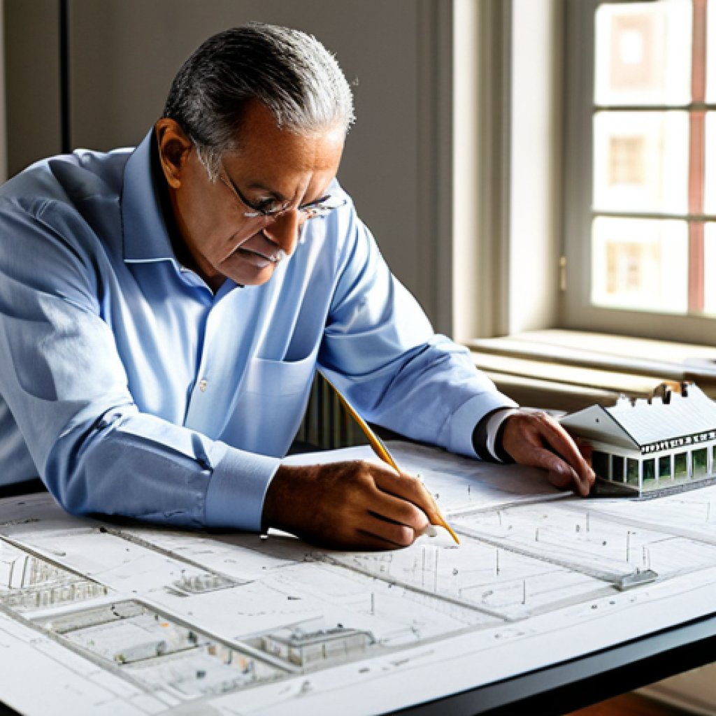 시드 투자에서 유의해야 할 재무 비율 - **
"A successful Brazilian architect, fully clothed in professional attire, reviewing blueprints in...