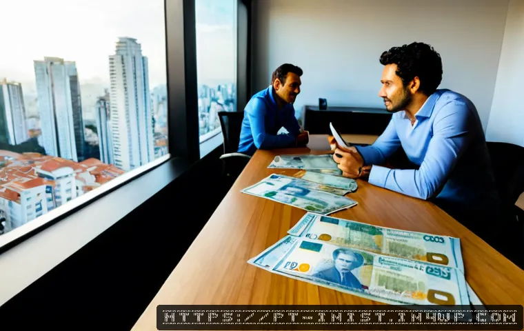시드 투자에서의 기술 채택 여부 검토 - Photorealistic seed investment due diligence meeting in a modern São Paulo startup office, Brazilian...